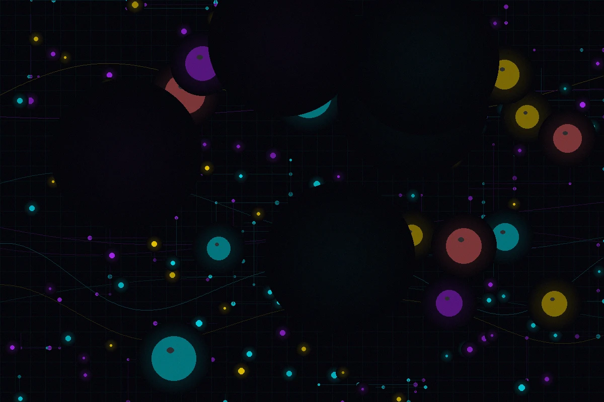 中国体育彩票量子数据中心渲染图——服务器机柜发出幽蓝光芒数据流交织成网络